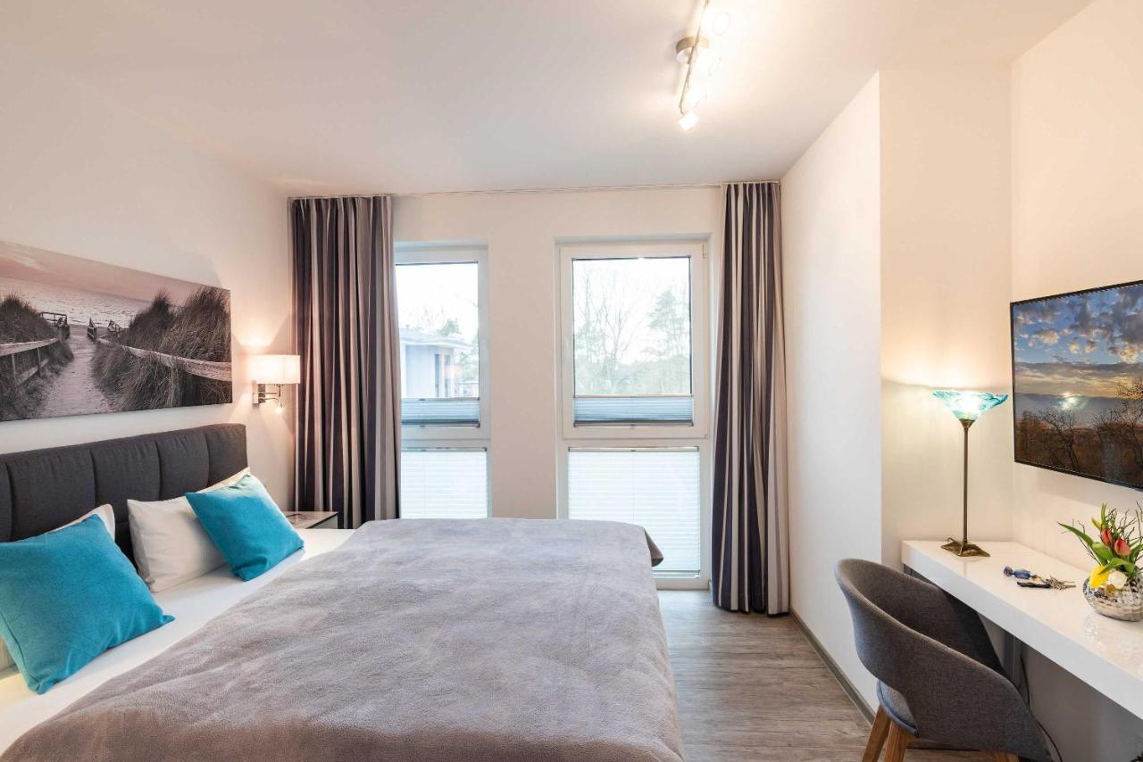 Appartement "Mondstein" Mit Penthouseflair - Oase Am Haff Garz  エクステリア 写真